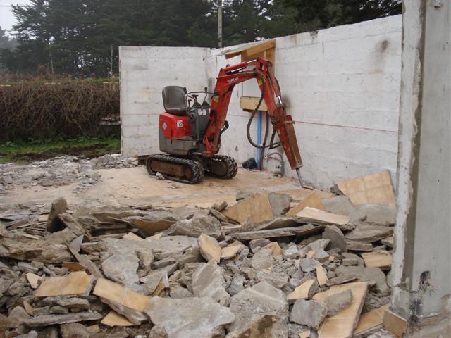 Démolition Mehun-sur-Yèvre