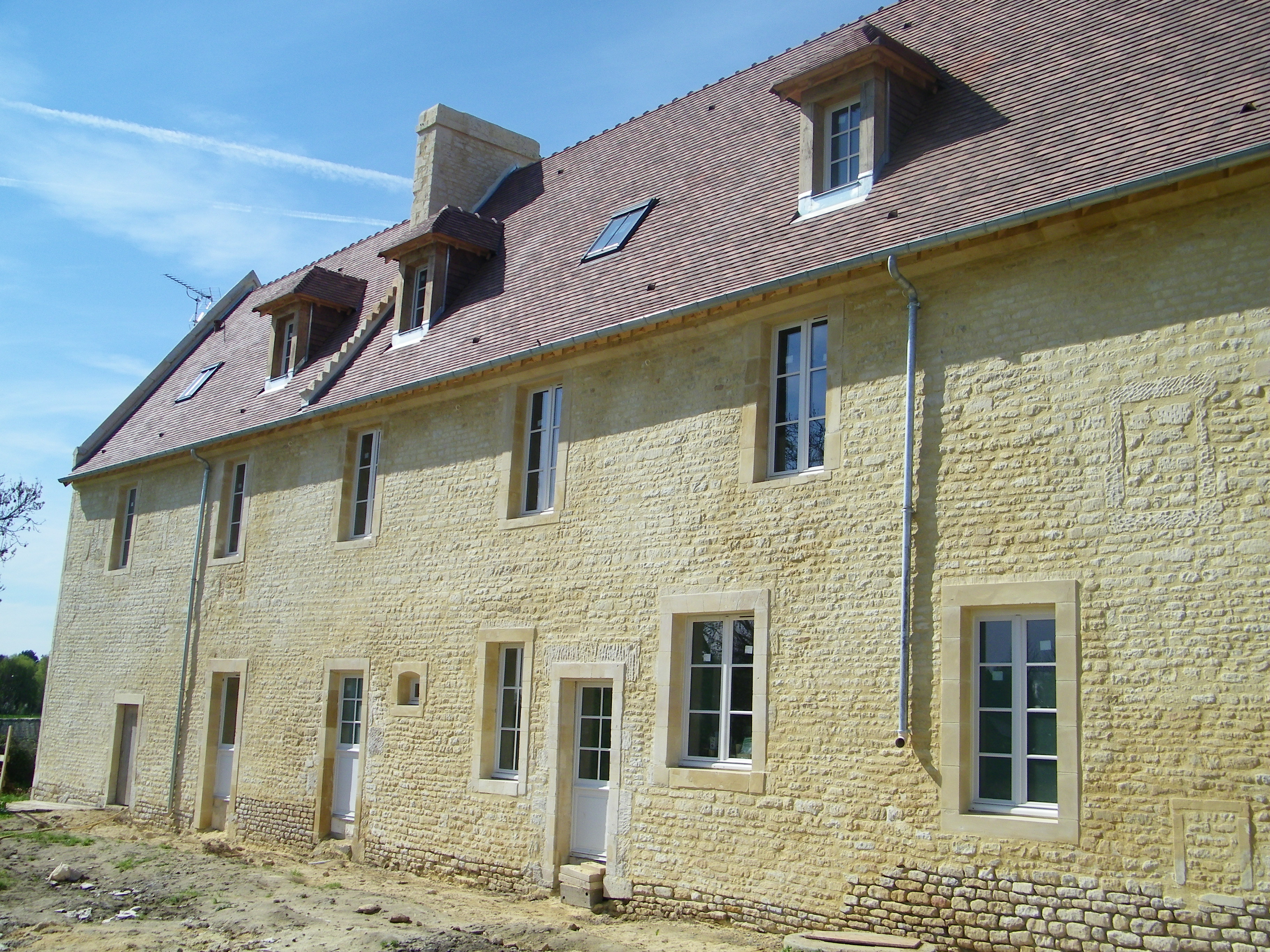 Réhabillitation de maison ancienne Groises