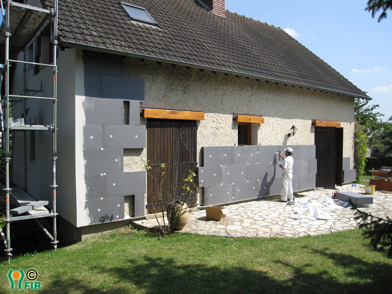 Isolation extérieure maison dans le Cher