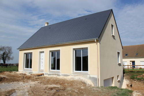 Ravalement de façade, enduit à Saint-Germain-du-Puy