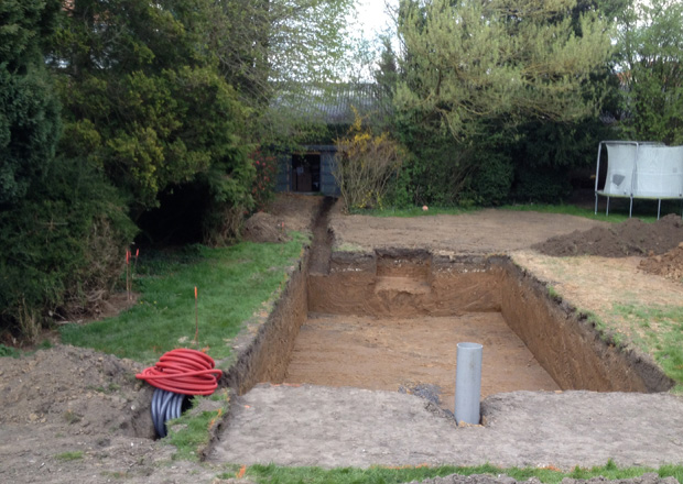 Terrassement dans le Cher